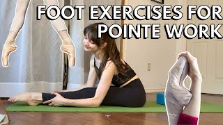 How to get flexible feet for ballet and pointe shoes | Strengthening and conditioning for dancers