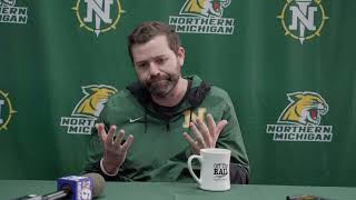 Matt Majkrzak comments on tough weekend for NMU Men's Basketball, outlines goals moving forward