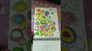 Free hand easy pen art, #easyart #freehand#random shapes#watercolour#hobbyart#creativity#motivation