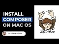 Install Composer MacOS | Laravel For Beginners | @carlo_io