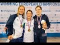 Women's 50m freestyle S11 | Victory Ceremony | 2014 IPC Swimming European Championships Eindhoven