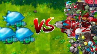 PVZ FUSION : ULTIMATE ICE MACHINE GUN SHROOM DESTROYED ALL NEW ZOMBIE --- V2.1.4