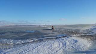 Iron Dog 2015 - Water Skipping Golovnin Bay