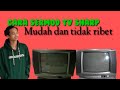 Cara masuk menu service tv sharp