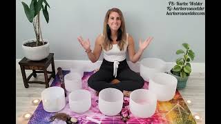 30-minute Crystal Singing Bowl Sound Bath for Deep Healing, Stress Relief & Sleep | Meditation Music