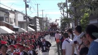 平成２６年　春木だんじり祭り　本宮午後曳行　ウサギヤ