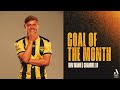 Ben Waine wins Channel 10 Goal of the Month!