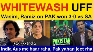 Wasim Akram latest on Pakistan whitewash SA 3 ODIs | Pakistani Reaction, Ramiz Speaks, Shoaib Akhtar