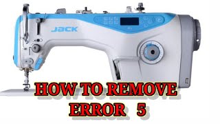 how to fix error 5 of jack A4 , A4s and A3 qixing control in urdu & hindi by gm electronics tech