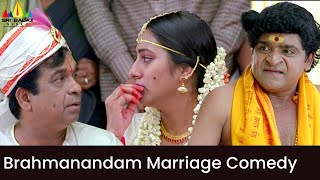 Ali Comedy in Brahmanandam Marriage | Baava | Telugu Movie Scenes | Pranitha | Sri Balaji Video
