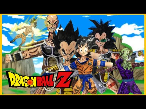 Bonecos De Papel Do Dragon Ball Z Saga Sayajins Youtube