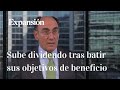 Ignacio Galán, presidente de Iberdrola, analiza los resultados de la compañía