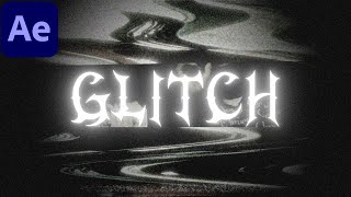 ONE FRAME GLITCH Effects - After Effects Tutorial