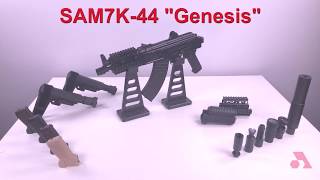 How many ways can you customize the SAM7K-44 “Genesis”?