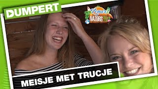 Sylvana langs bij meisje dat bizar trucje kan!