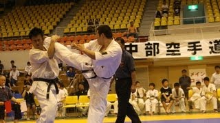 【新極真会】第20回全中部空手道選手権大会　一般上級の部決勝　KARATE