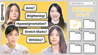 [AtoZ] Best Retinol for Acne \u0026 Wrinkles! | How to Use Retinol in Your Skincare?🌛| Hyperpigmentation