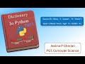 Dictionary in Python(Part2) | Traversing, Updating & Deleting elements |Methods & Built-in functions