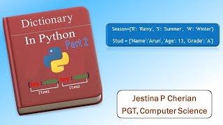 Dictionary in Python(Part2) | Traversing, Updating & Deleting elements |Methods & Built-in functions
