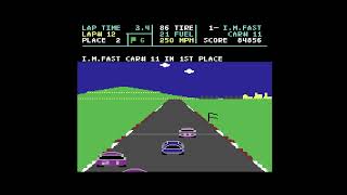 [TAS] C64 Richard Petty's Talladega by nymx in 14:39.38