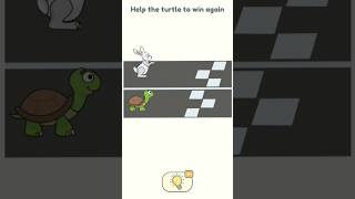 HELP THE TURTLE TO WIN AGAIN ✅ #deleteonepart #dop2 #gaming #cargame #shorts #shortsfeed #gameplay