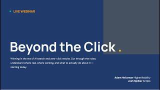 Beyond the Click: Winning in AI Search | HigherVisibility & Josh Spilker (AirOps)