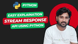 Build Streaming Response API using Python | #python #fastapi #streaming #coding #programming