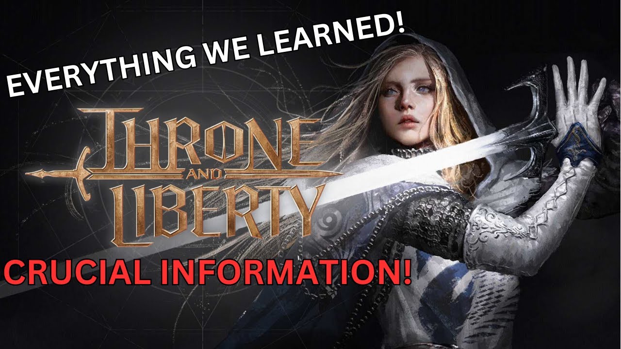 Throne And Liberty Everything We Learned From The Alpha Test! - YouTube