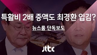 [단독] 특활비 상납 '2배로 증액' 과정에도 최경환 입김?