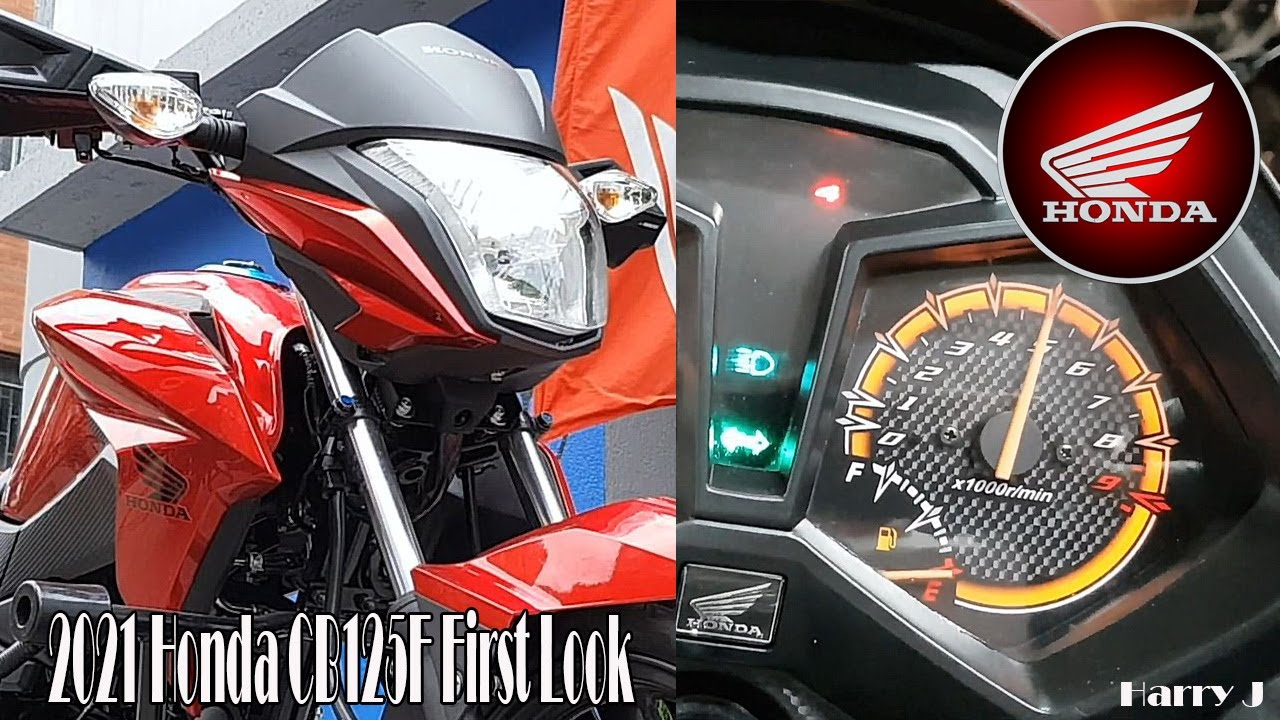 2021 Honda CB125F First Look - YouTube