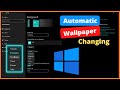 How to Enable New AUTO CHANGE wallpapers in  Windows 11/10/7🔥🔥🔥