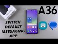 How To Change Default Messaging App On Samsung Galaxy A36
