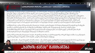 მოძრაობა „ხალხის ძალა“ მორიგ განცხადებას ავრცელებს