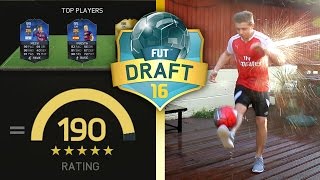 FIFA 16 - WINNING THE DRAFT WITH A 190!?