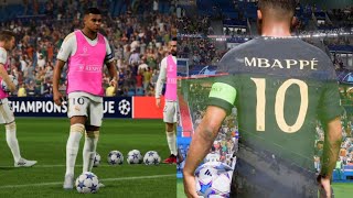 EA FC 24 PS5 Mbappé vs PSG - Real Madrid vs PSG UEFA Champions League Goals