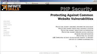 Writing Secure PHP Code - PHP Security Tutorial - learn PHP