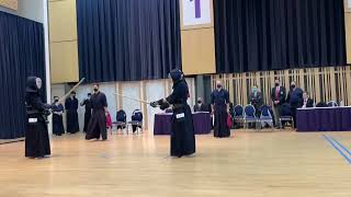 Shigemitsu Kamata (ETO) vs Ryo Yasumura (ETO) Yondan and Above - JCCC Senior Kendo Tournament 2022