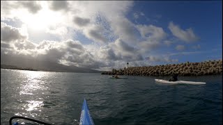 First time paddling with my brother on OC1