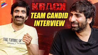 Krack Telugu Movie Team Candid Interview | Ravi Teja | Shruti Haasan | Gopichand Malineni