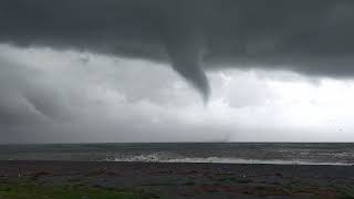 #tromba marina #funnel cloud #tornado Stretto di Messina MALTEMPO ESTREMO MESSINESE IONICO TORNADO