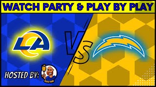 Rams vs Chargers Week 17 LIVE Watch Party! | Play by Play Coverage
