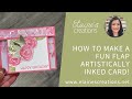 How to Make a Fun Flap Artistically Inked Card! Elaine's Creations Stampin' Up!