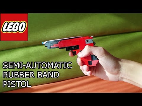 LEGO Mini Rubber Band Pistol - Tutorial LEGO Mini Rubber Band Pistol - Tutorial