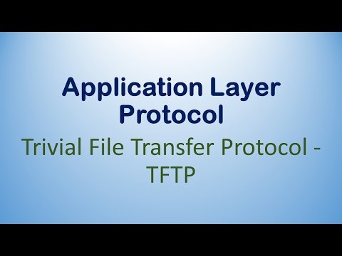 What is TFTP? (Trivial File Transfer Protocol)