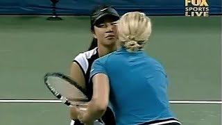 Kim Clijsters vs Amber Liu 2003 US Open R1 Highlights