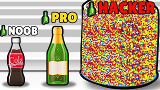 Fragile Roll 3D Max Level Gameplay NOOB vs PRO vs HACKER