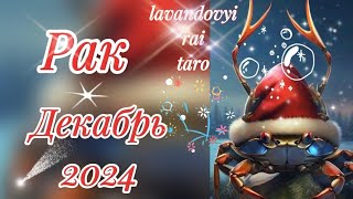 Рак🦐.Декабрь 2024❄️.Суперрасклад!👍💯#рак #таропрогноз #tarot #гадание