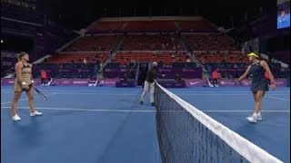 Aryna Sabalenka vs. Garbine Muguruza | 2021 Doha Round 2 | WTA Match Highlights