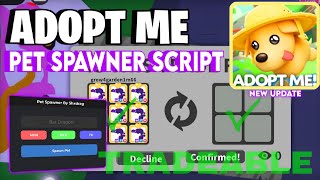 [TRADEABLE😱] ADOPT ME BEST FE PET SPAWNER SCRIPT | SPAWN ANY PETS! LATEST UPDATE KEYLESS (PASTEBIN)