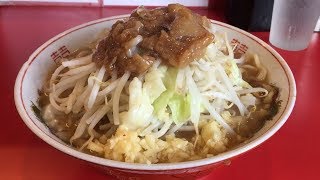 ラーメン英二 （東京・北府中） ラーメン ニンニクアブラ　〜ラーメン食べて詠います